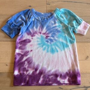 Chaser Colorful Tie-Dye Kids Sweat T Shirt